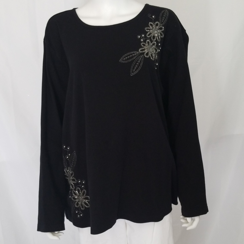 Black Long Sleeve Tee